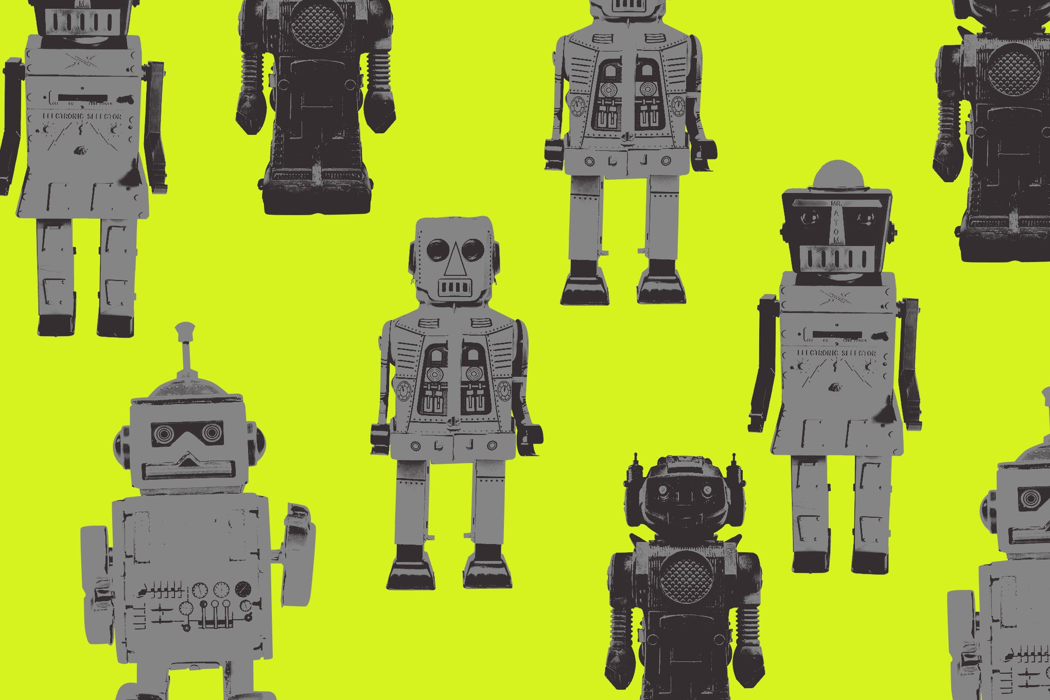 Illustration of AI agents being blocked by websites, with a robot facing a closed door.